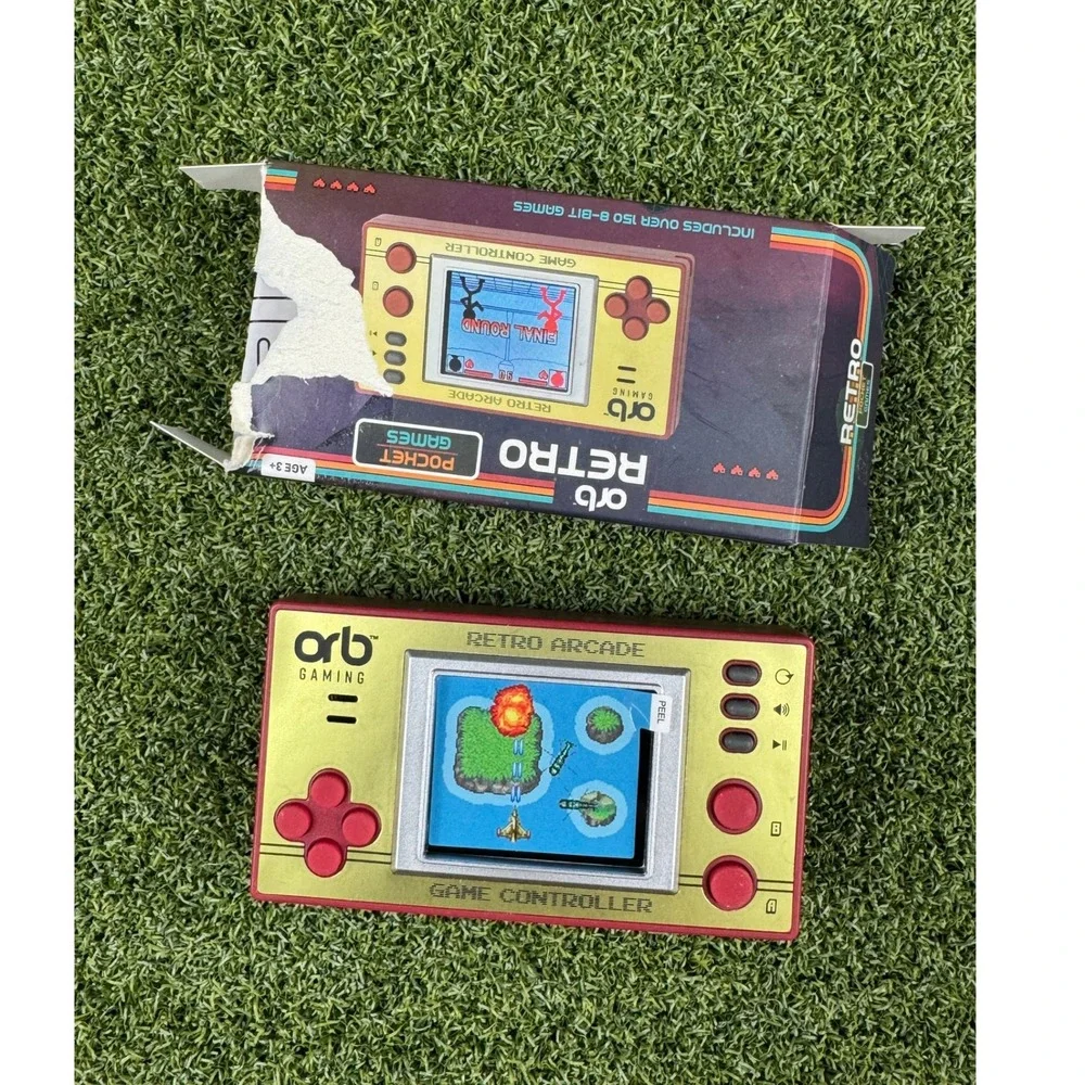 ORB Retro Arcade Pocket Handheld Game Console‎ 150+ 8-Bit Games Tested